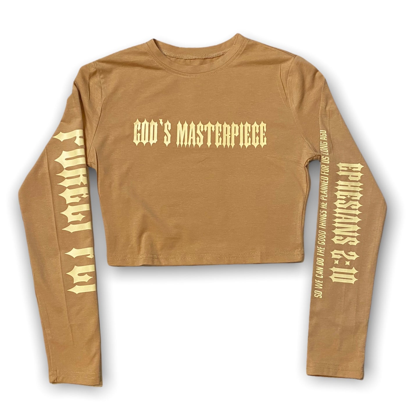 God's Masterpiece Crop top